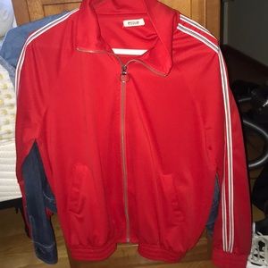 RED LIGHTWEIGHT TRACK JACKET❣️❣️